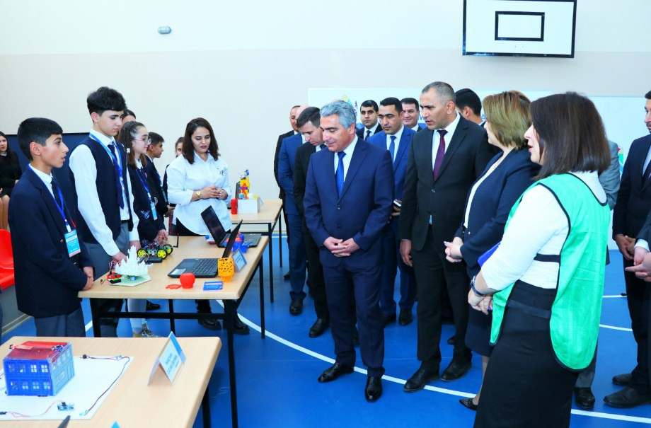 Məktəblilər arasında müsabiqə keçirilib<font color=red> - FOTOLAR</font>
