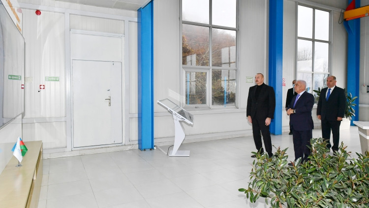 “Oğuz” kiçik su elektrik stansiyaları silsiləsinin açılışı olub<font color='red'> - YENİLƏNİB</font><font color=red> - FOTOLAR</font>