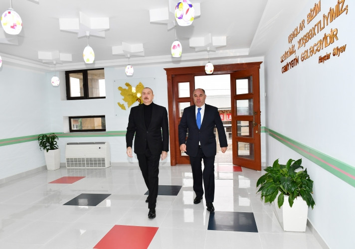 Heydər Əliyev Fondunun təşəbbüsü ilə Oğuzda inşa edilmiş körpələr evi-uşaq bağçası istifadəyə verilib<font color='red'> - YENİLƏNİB</font><font color=red> - FOTOLAR</font>