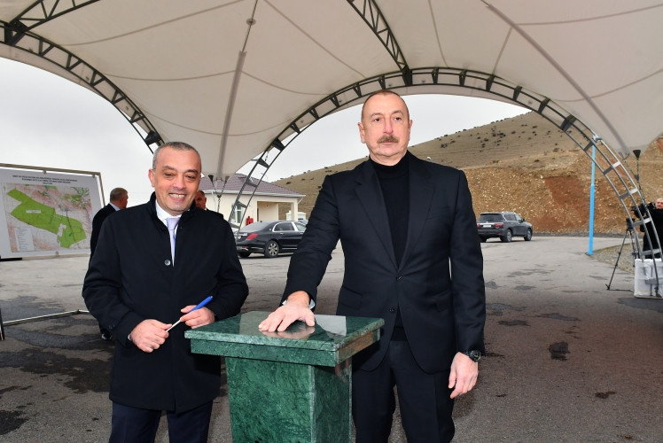 “Şəki-Oğuz” Aqroparkının torpaq sahəsini suvarma suyu ilə təmin edən qurğular istifadəyə verilib<font color='red'> - YENİLƏNİB</font><font color=red> - FOTOLAR</font>