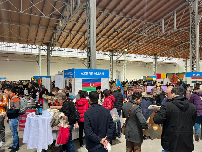 Milli mətbəx nümunələrimiz beynəlxalq festivalda<font color=red> - FOTOLAR</font>