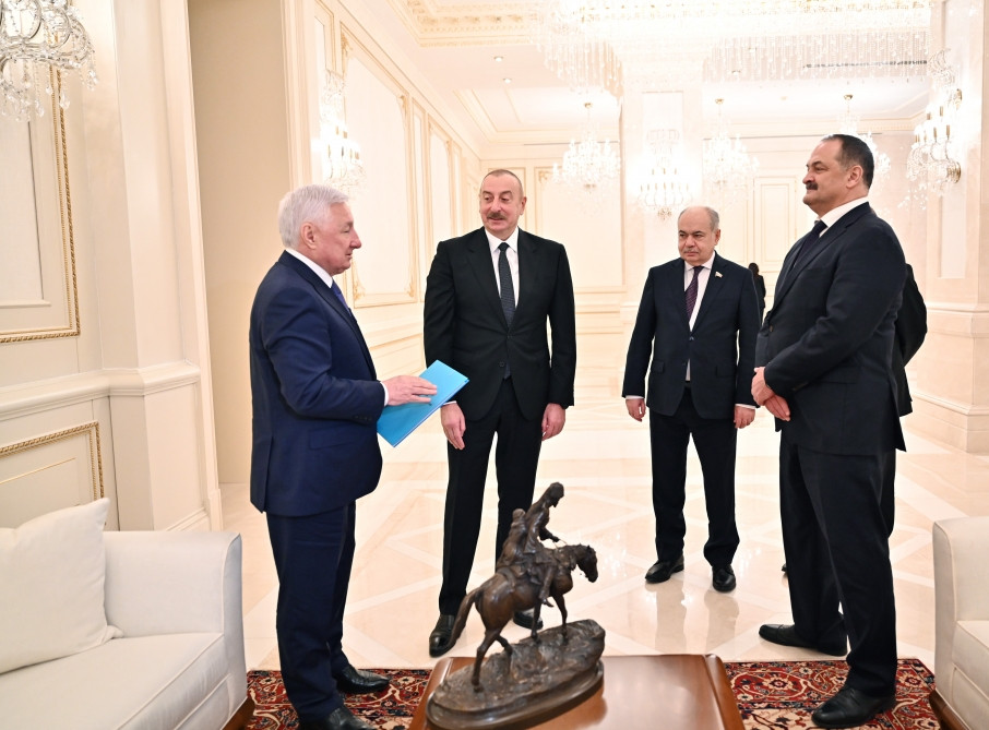 Prezident İlham Əliyev Rusiya Federasiyasının Dağıstan Respublikasının rəhbərini qəbul edib <font color='red'> - YENİLƏNİB</font><font color=red> - FOTOLAR</font>