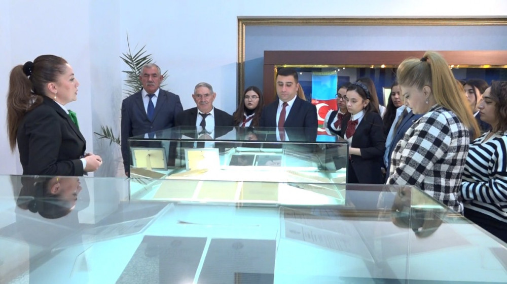 “Əbədiyaşar lider-Heydər Əliyev” mövzusunda tədbir keçirilib<font color=red> - FOTOLAR</font>