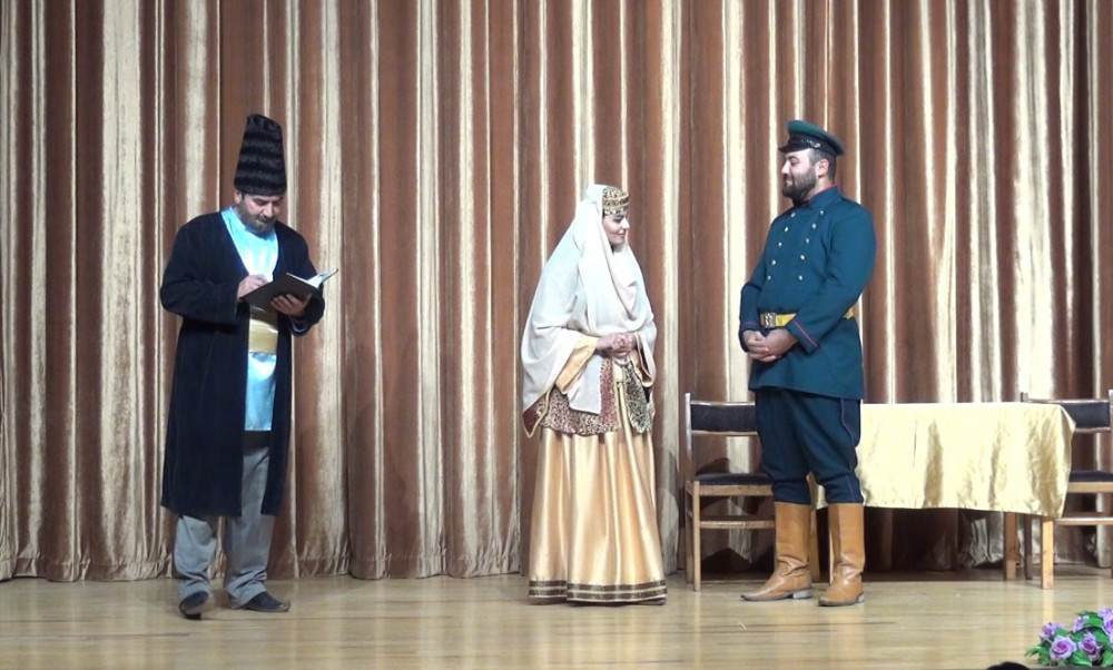 “Xurşidbanu Natəvan” tamaşası bu dəfə Kəngərlidə təqdim edilib<font color=red> - FOTOLAR</font>