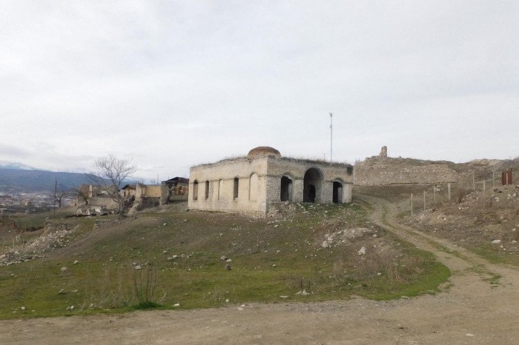 Malıbəyli məscidinin qalıqları aşkar edilib<font color=red> - FOTOLAR</font>