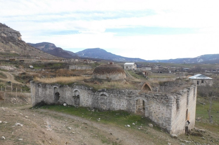 Malıbəyli məscidinin qalıqları aşkar edilib<font color=red> - FOTOLAR</font>