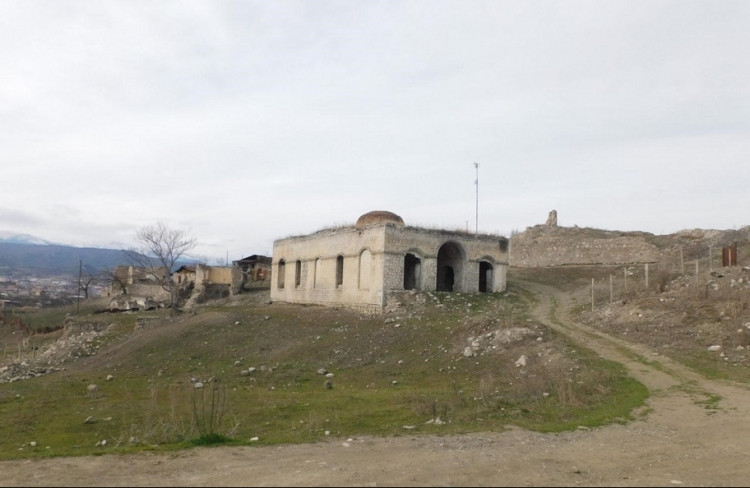 Malıbəyli məscidinin qalıqları aşkar edilib<font color=red> - FOTOLAR</font>