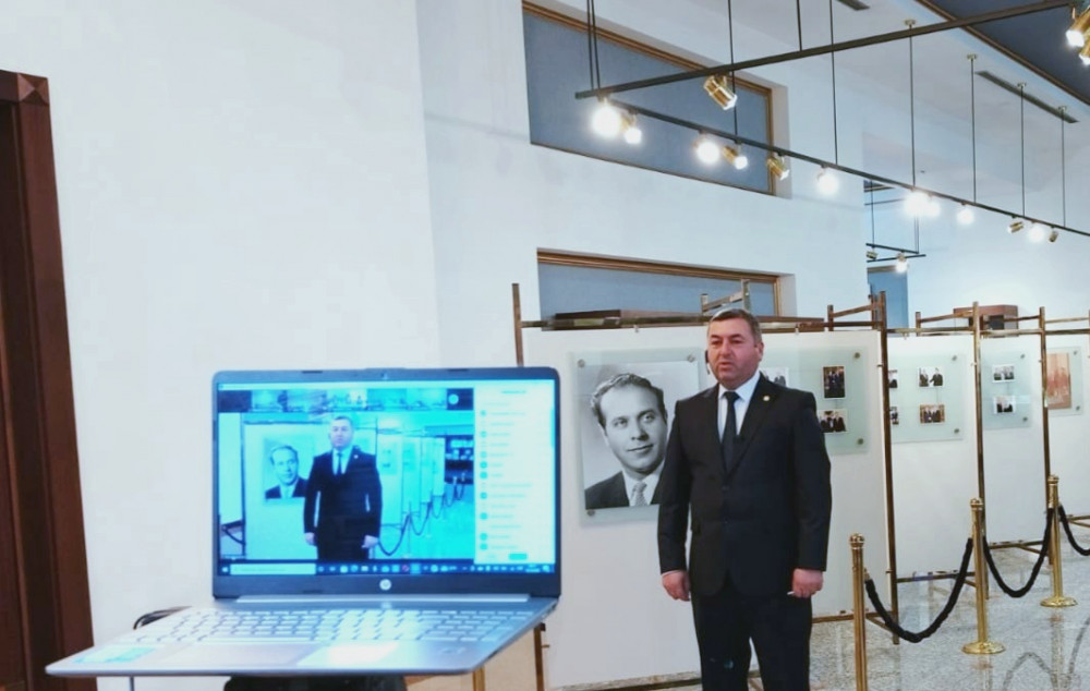 Heydər Əliyev Muzeyində interaktiv dərs keçirilib<font color=red> - FOTOLAR</font>