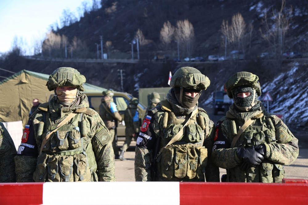 Laçın-Şuşa yolunda etiraz aksiyasının üçüncü günü<font color=red> - FOTOLAR</font>