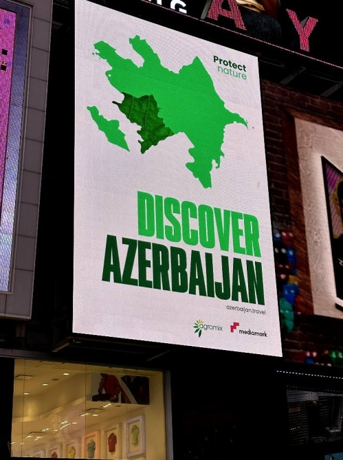 Xankəndi-Laçın yolundakı aksiya Nyu-Yorkda nümayiş olunub<font color=red> - FOTOLAR</font>