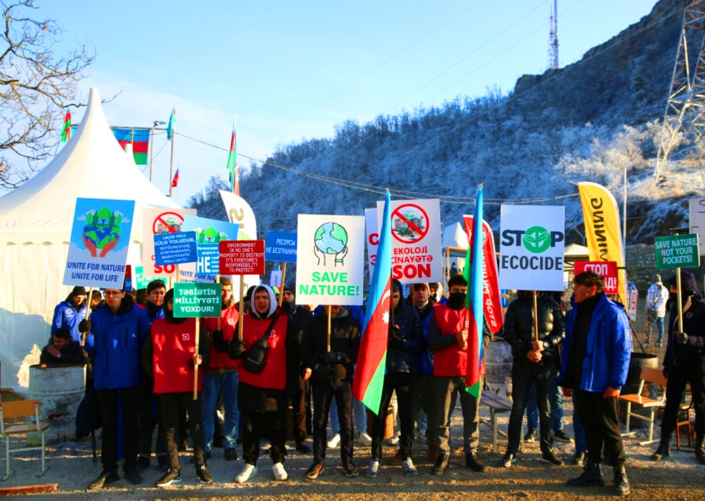 Laçın-Xankəndi yolu: Yüzədək yeni könüllü aksiyaya qatılıb<font color=red> - FOTOLAR</font>
