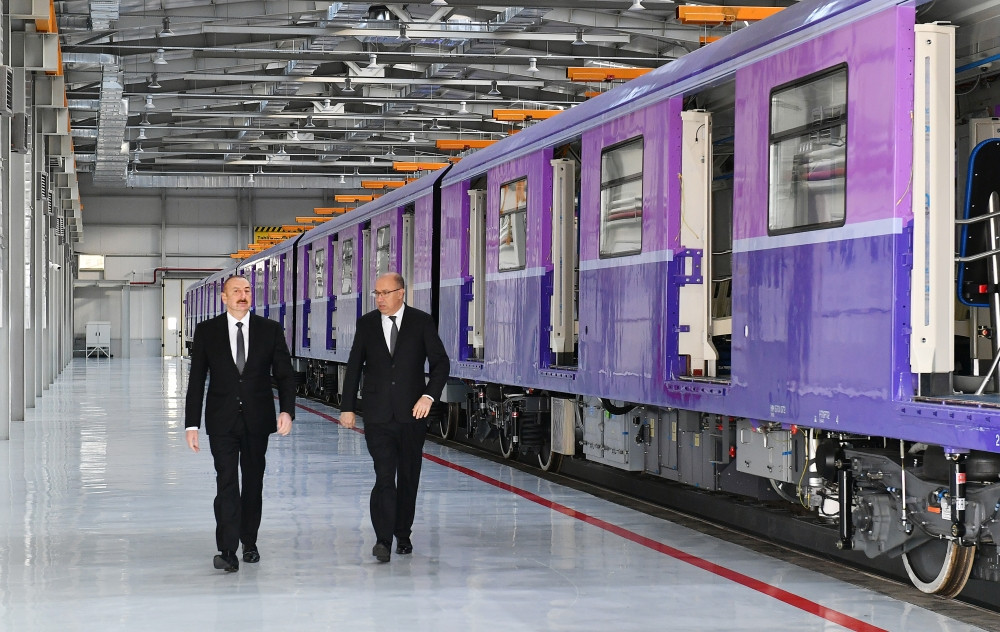 Prezident İlham Əliyev Bakı Metropoliteninin “Xocəsən” elektrik deposunun və stansiyasının açılışında iştirak edib<font color='red'> - YENİLƏNİB</font><font color=red> - FOTOLAR</font>