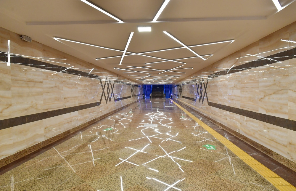 Prezident İlham Əliyev Bakı Metropoliteninin “Xocəsən” elektrik deposunun və stansiyasının açılışında iştirak edib<font color='red'> - YENİLƏNİB</font><font color=red> - FOTOLAR</font>