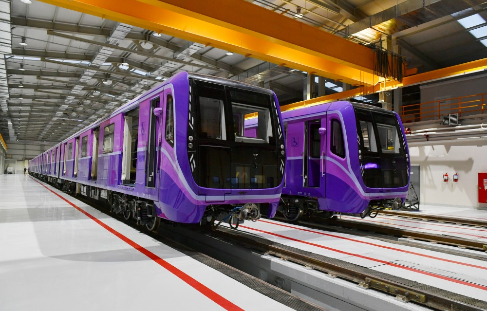 Prezident İlham Əliyev Bakı Metropoliteninin “Xocəsən” elektrik deposunun və stansiyasının açılışında iştirak edib<font color='red'> - YENİLƏNİB</font><font color=red> - FOTOLAR</font>