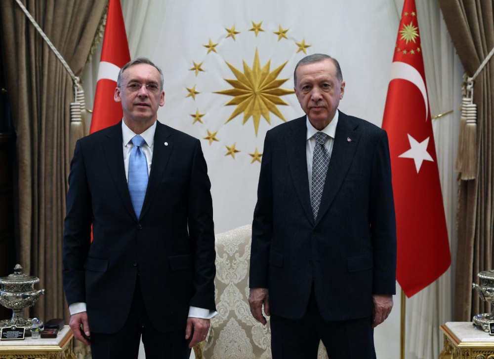 Ərdoğan İsrailin yeni səfirinin etimadnaməsini qəbul edib<font color=red> - FOTOLAR</font>
