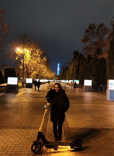 Leyla Əliyeva paytaxtda Yeni il hazırlıqları ilə bağlı paylaşım edib<font color=red> - FOTOLAR</font>