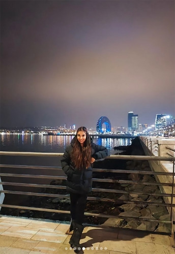 Leyla Əliyeva paytaxtda Yeni il hazırlıqları ilə bağlı paylaşım edib<font color=red> - FOTOLAR</font>