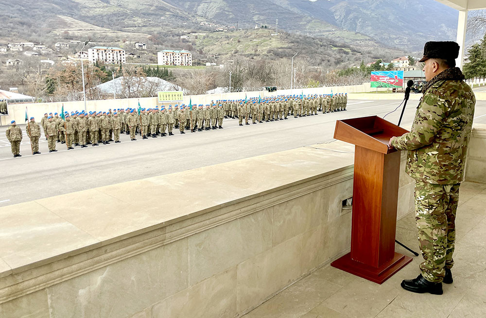 Azərbaycan Ordusunun Baş Qərargah rəisi Şuşada hərbçilərə tapşırıqlar verib<font color=red> - FOTOLAR</font>