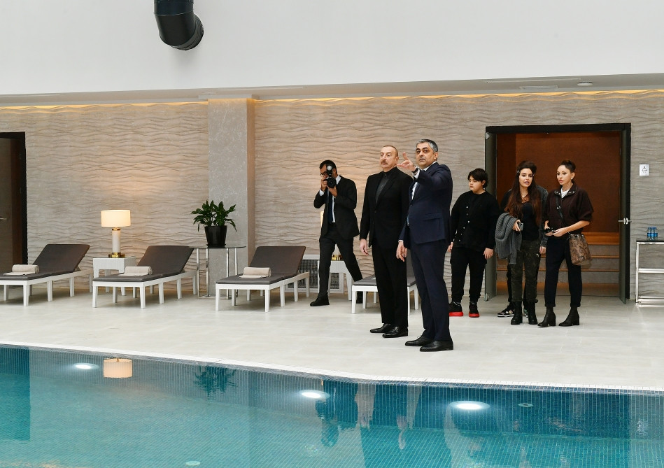 Prezident İlham Əliyev və birinci xanım Mehriban Əliyeva “Şabran” İstirahət Kompleksinin açılışında iştirak ediblər<font color='red'> - YENİLƏNİB</font><font color=red> - FOTOLAR</font>