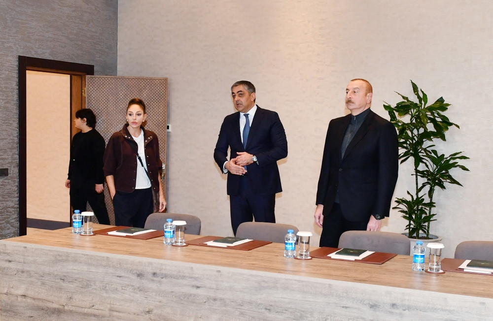 Prezident İlham Əliyev və birinci xanım Mehriban Əliyeva “Şabran” İstirahət Kompleksinin açılışında iştirak ediblər<font color='red'> - YENİLƏNİB</font><font color=red> - FOTOLAR</font>