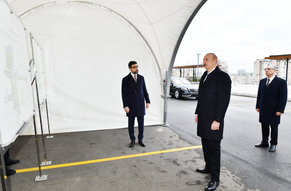 Prezident İlham Əliyev Bakıda Mərkəzi Parkın ikinci hissəsinin açılışında iştirak edib<font color='red'> - YENİLƏNİB</font><font color=red> - FOTOLAR</font>