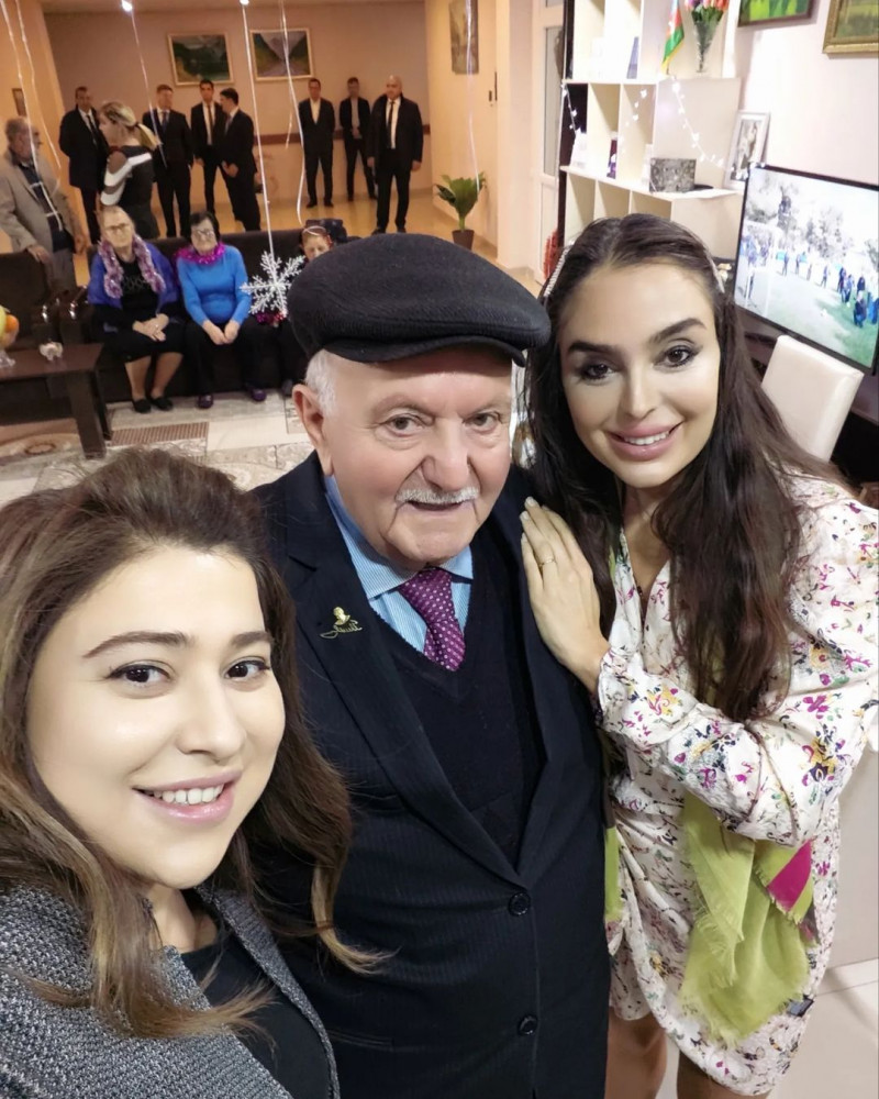 Leyla Əliyeva “Qocalar və əlillər evi”ni ziyarət edib<font color=red> - FOTOLAR</font>