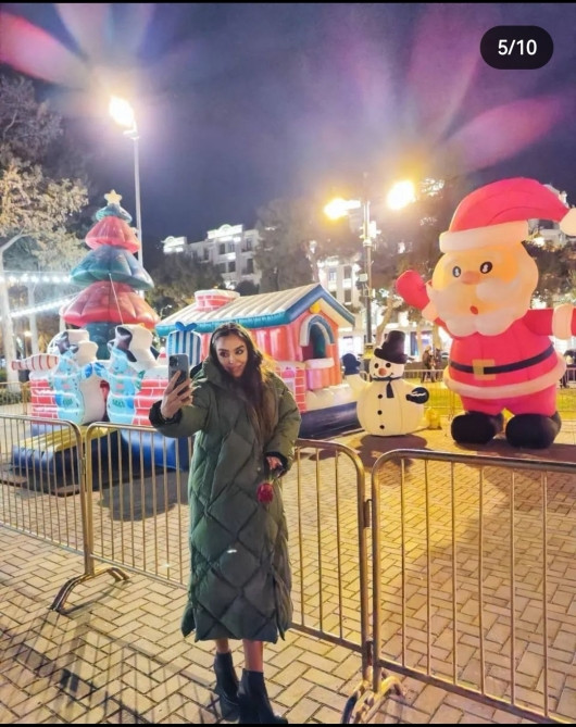 Leyla Əliyeva paytaxt sakinləri ilə görüşüb<font color=red> - FOTOLAR</font>