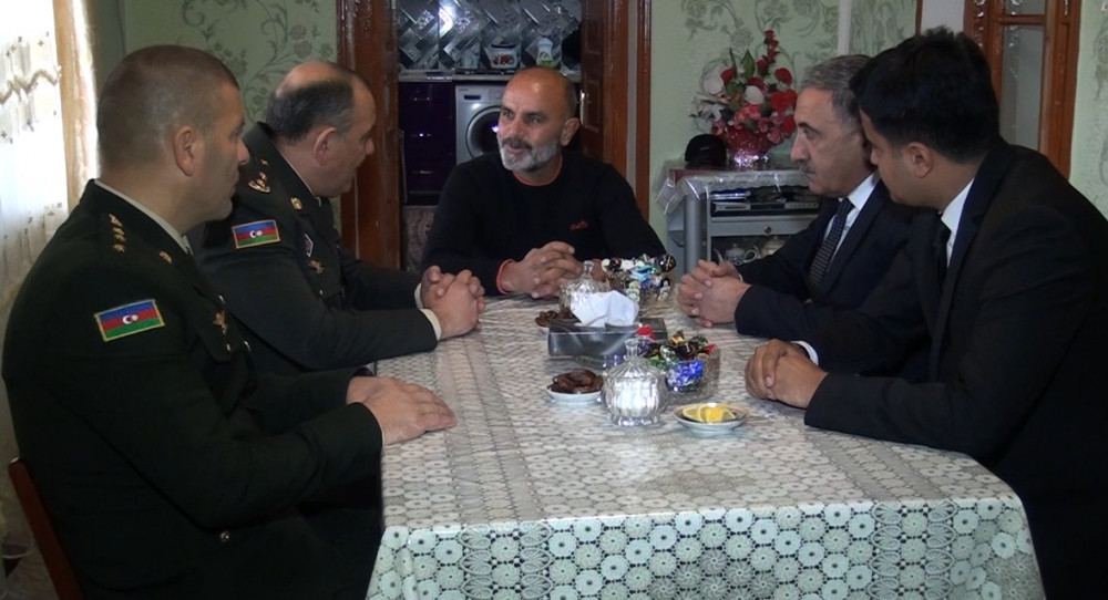 Ordubadda şəhid ailələri ziyarət olunub<font color=red> - FOTOLAR</font>