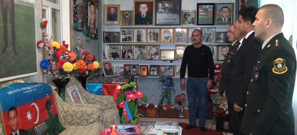 Ordubadda şəhid ailələri ziyarət olunub<font color=red> - FOTOLAR</font>
