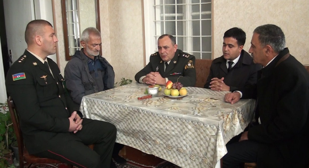 Ordubadda şəhid ailələri ziyarət olunub<font color=red> - FOTOLAR</font>
