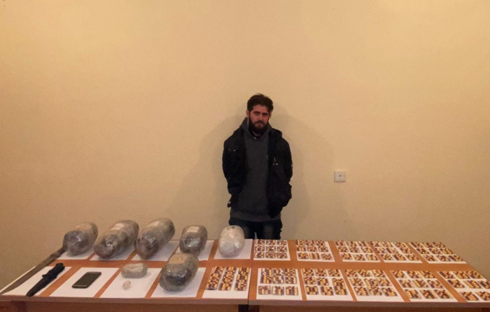DSX: 43 kiloqramdan çox narkotik vasitələrin İrandan Azərbaycana keçirilməsinin qarşısı alınıb<font color=red> - FOTOLAR</font>