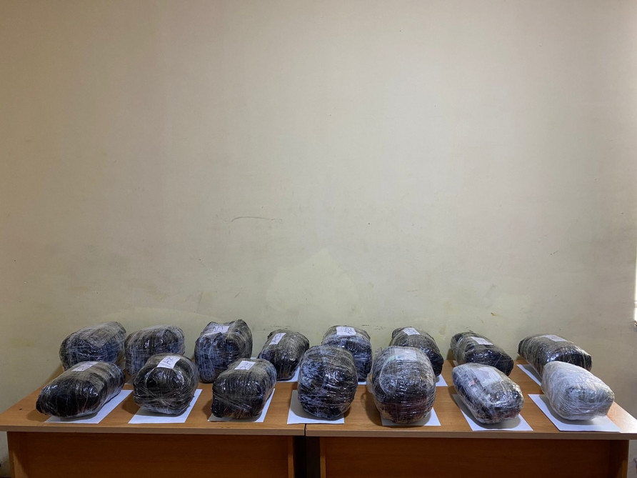 DSX: 43 kiloqramdan çox narkotik vasitələrin İrandan Azərbaycana keçirilməsinin qarşısı alınıb<font color=red> - FOTOLAR</font>