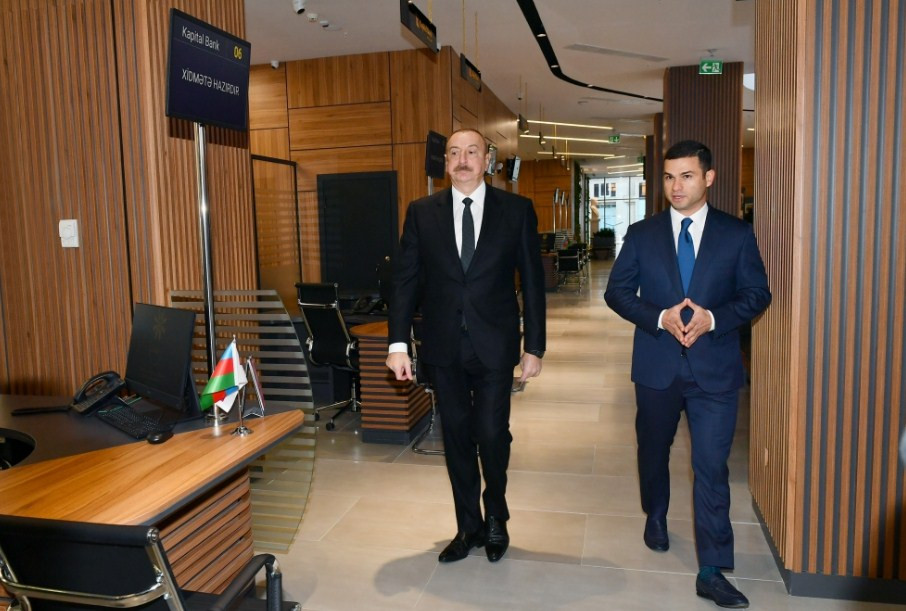 <span style='color:red'>Prezident İlham Əliyev “Bakı KOB evi”nin açılışında iştirak edib<font color=red> - FOTOLAR</font></span>