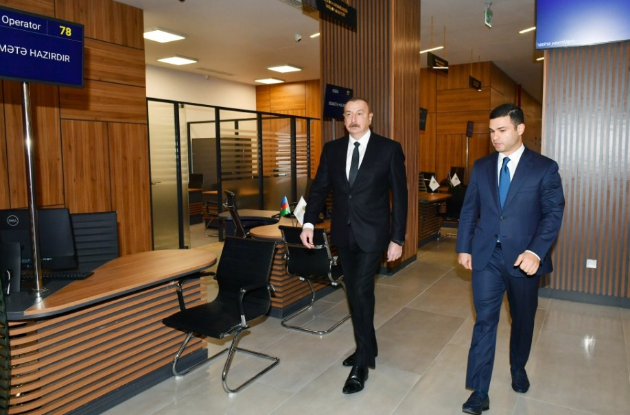<span style='color:red'>Prezident İlham Əliyev “Bakı KOB evi”nin açılışında iştirak edib<font color=red> - FOTOLAR</font></span>