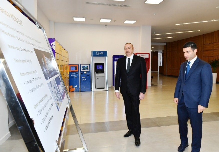 <span style='color:red'>Prezident İlham Əliyev “Bakı KOB evi”nin açılışında iştirak edib<font color=red> - FOTOLAR</font></span>