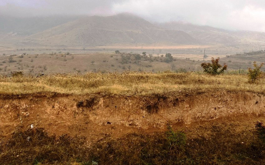 Xocavənddə orta əslərə aid müsəlman qəbiristanlığı aşkarlanıb <font color=red> - FOTOLAR</font>