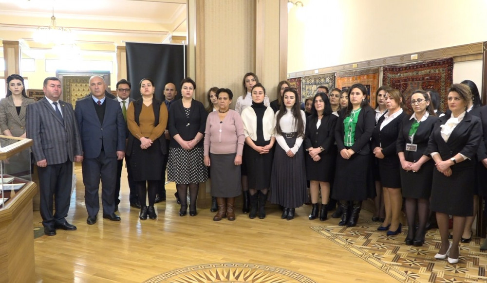 Naxçıvan Dövlət Xalça Muzeyinin fəaliyyətə başlamasından 25 il ötür<font color=red> - FOTOLAR</font>