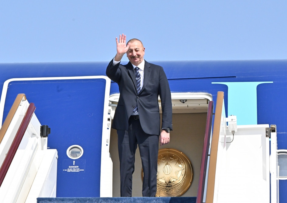 Prezident İlham Əliyevin Birləşmiş Ərəb Əmirliklərinə işgüzar səfəri başa çatıb<font color=red> - FOTOLAR</font>