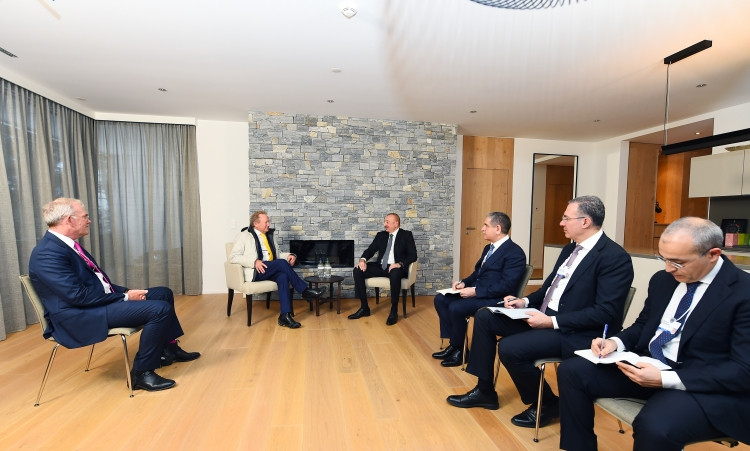 Prezident İlham Əliyev Davosda “Fortesque Future Industries” şirkətinin sədri ilə görüşüb <font color='red'> - YENİLƏNİB</font><font color=red> - FOTOLAR</font>