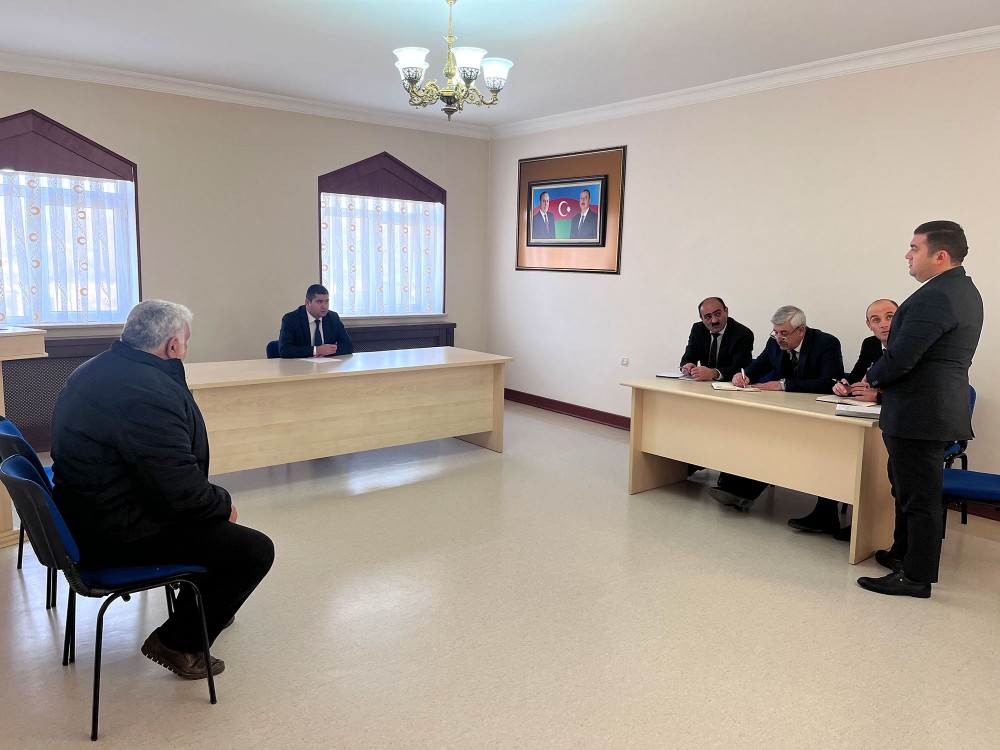 İqtisadiyyat naziri Kəngərlidə sakinlərlə görüşüb<font color=red> - FOTOLAR</font>