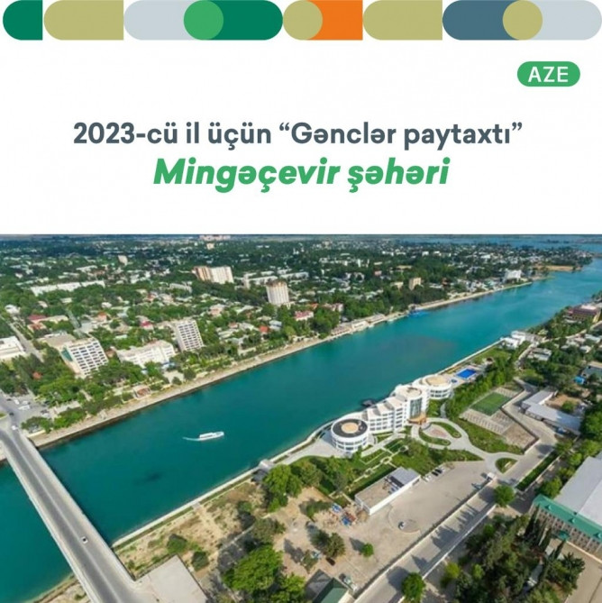 Mingəçevir 2023, Lənkəran isə 2024-cü il üçün Gənclər paytaxtı seçilib<font color=red> - FOTOLAR</font>