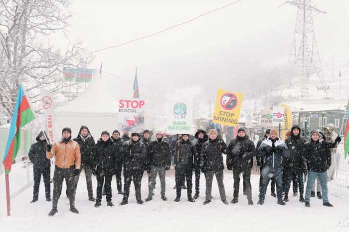 Ekofəallar haqlı mövqeyimizi, milli maraqlarımızı müdafiə edir<font color=red> - FOTOLAR</font>