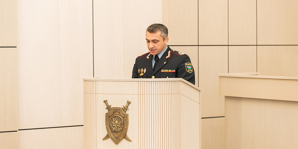 Daxili İşlər Nazirliyində ötən ilin nəticələri və qarşıda duran vəzifələrə həsr olunmuş kollegiya iclası keçirilib<font color=red> - FOTOLAR</font>
