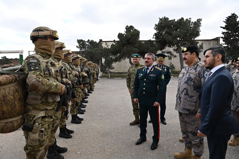  Səudiyyə Ərəbistanı Krallığının Sərhəd Mühafizəsi Baş Direktoratlığının rəhbəri Azərbaycan Dövlət Sərhəd Xidmətinin xidməti-döyüş fəaliyyəti ilə tanış olub<font color=red> - FOTOLAR</font>