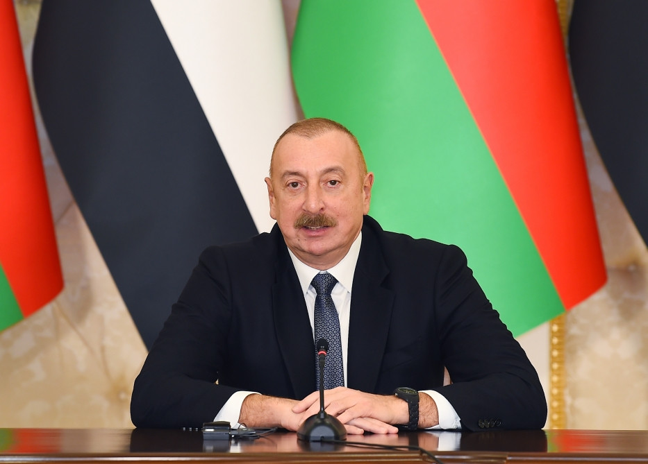 Azərbaycan və Misir prezidentləri mətbuata bəyanatlarla çıxış ediblər<font color='red'> - YENİLƏNİB</font><font color=red> - FOTOLAR</font>