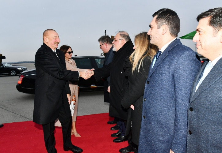 Azərbaycan Prezidenti İlham Əliyevin Macarıstana rəsmi səfəri başa çatıb<font color=red> - FOTOLAR</font>