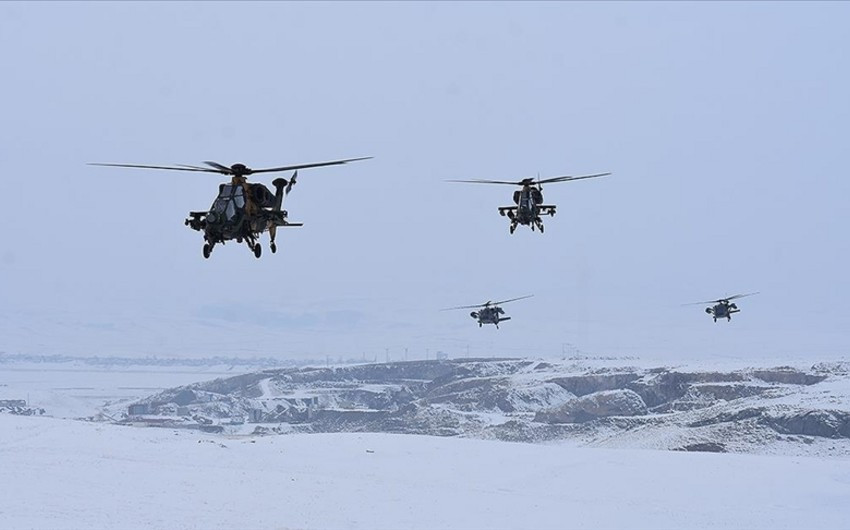 Azərbaycan pilotları “Qış təlimi - 2023” təlimlərində şərti düşmən hədəflərini məhv ediblər<font color=red> - FOTOLAR</font>