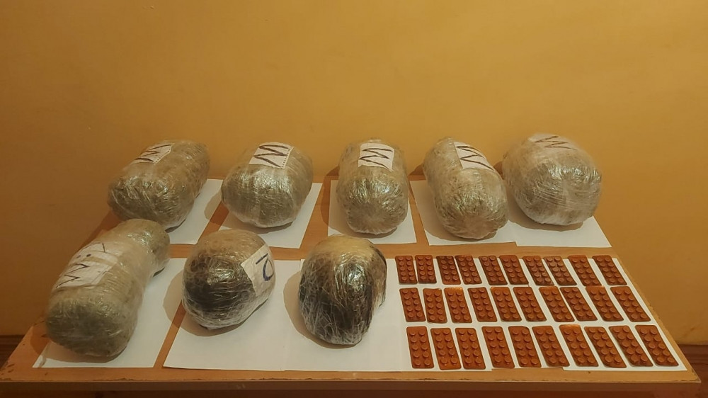 DSX: 20 kiloqramdan çox narkotik vasitənin İrandan Azərbaycana keçirilməsinin qarşısı alınıb<font color=red> - FOTOLAR</font>
