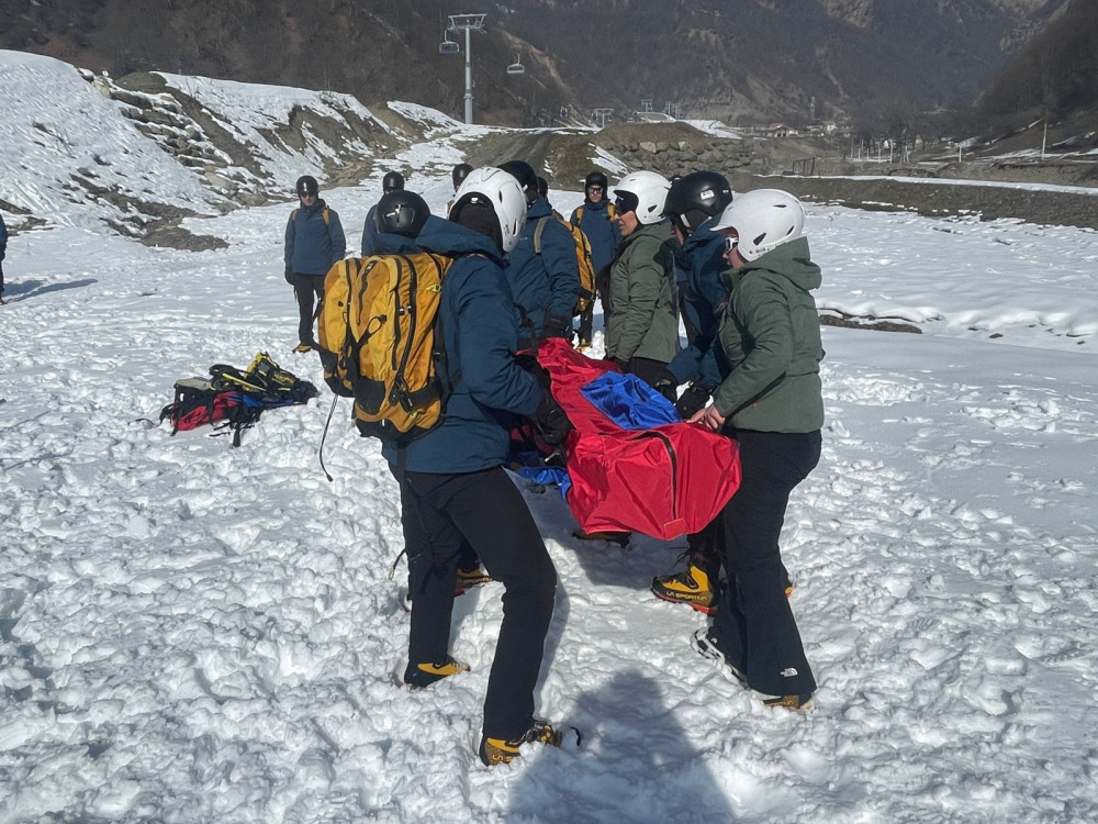 Naxçıvan MR FHN-in xilasediciləri Qəbələdə təlimdə olublar<font color=red> - FOTOLAR</font>