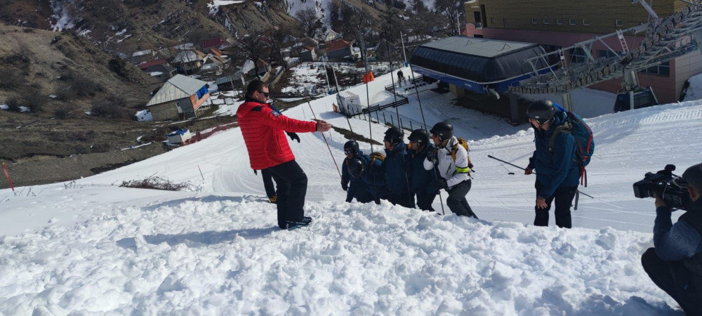 Naxçıvan MR FHN-in xilasediciləri Qəbələdə təlimdə olublar<font color=red> - FOTOLAR</font>